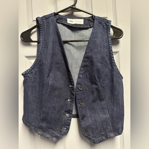 Zara Jackets & Blazers - Zara Indigo Denim Jacket